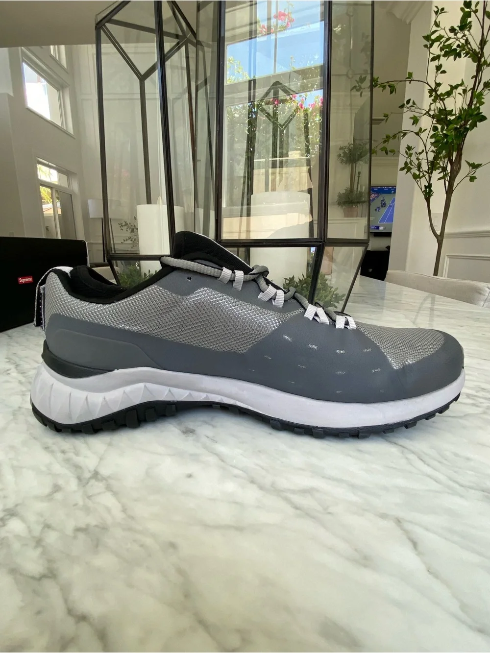 The North Face Men’s Ultra Traction Griffin Grey/TNF Black Shoes